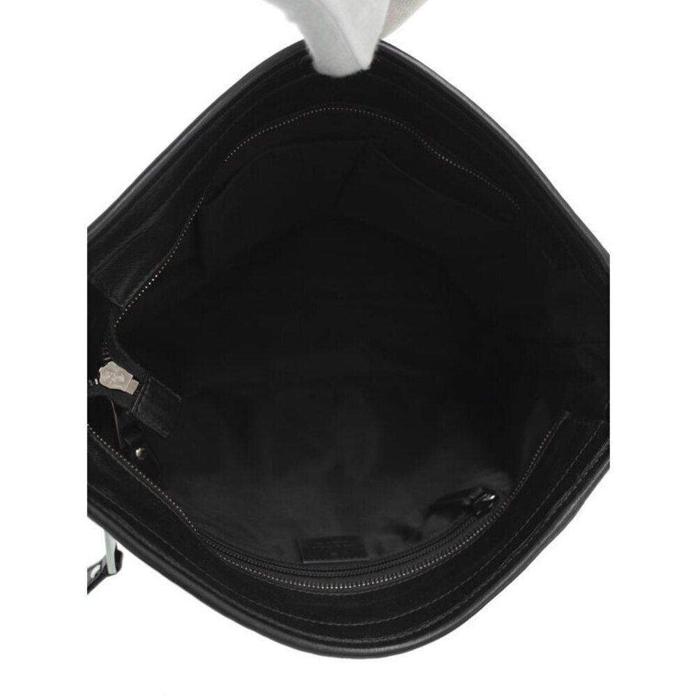 Gucci Guccissima Black Leather Messenger Crossbody Bag - Picture 3 of 9